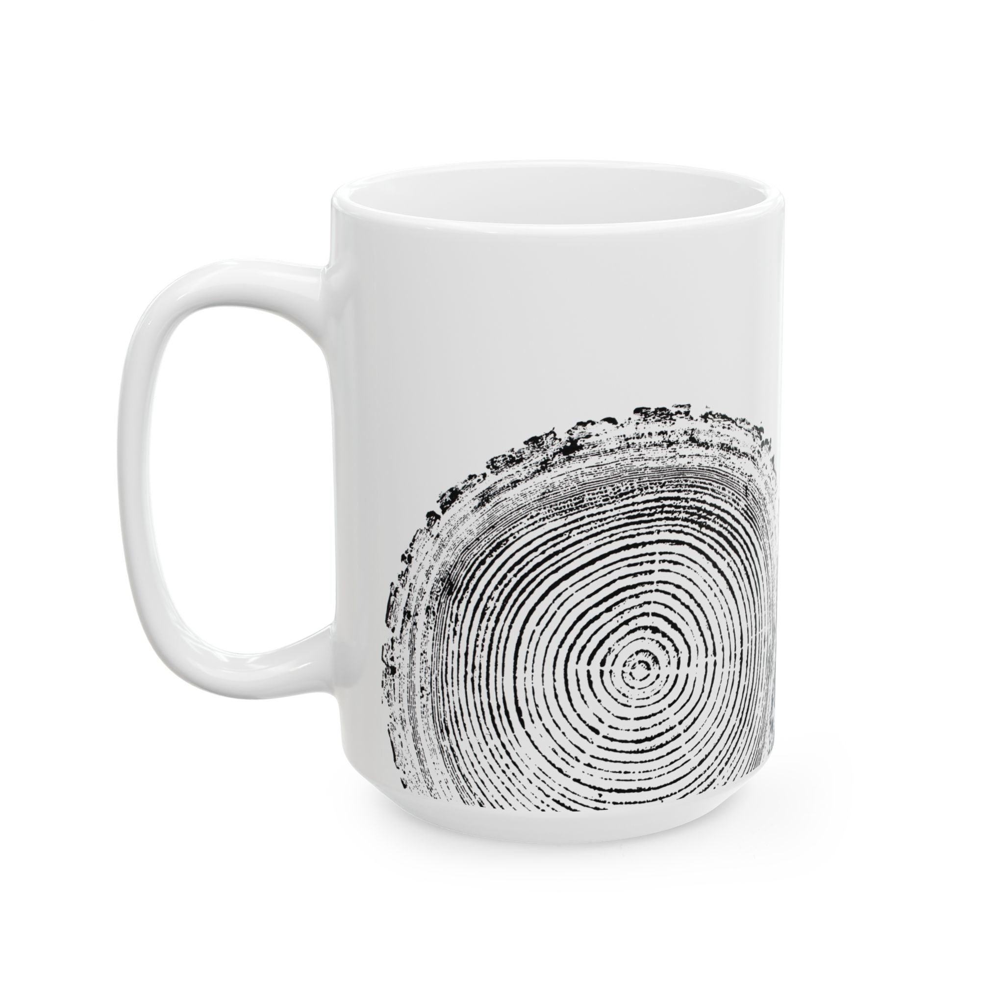 Woodcut Print Ceramic Mug #0398 (11oz | 15oz)