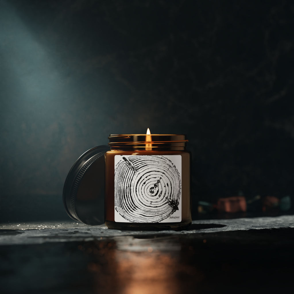 Cottonwood Relief Print 4oz Soy Candle