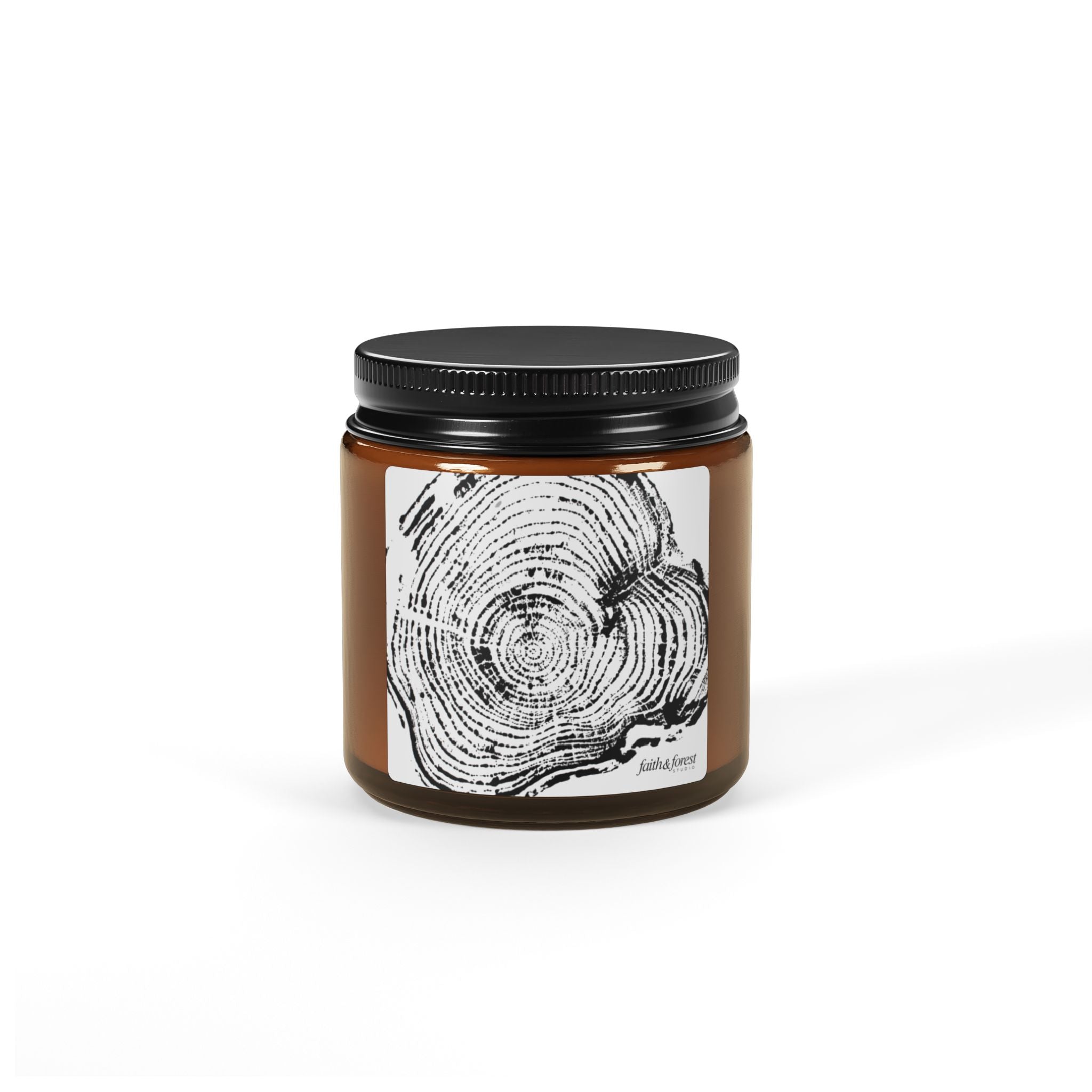 Cottonwood Relief Print 4oz Soy Candle #0403
