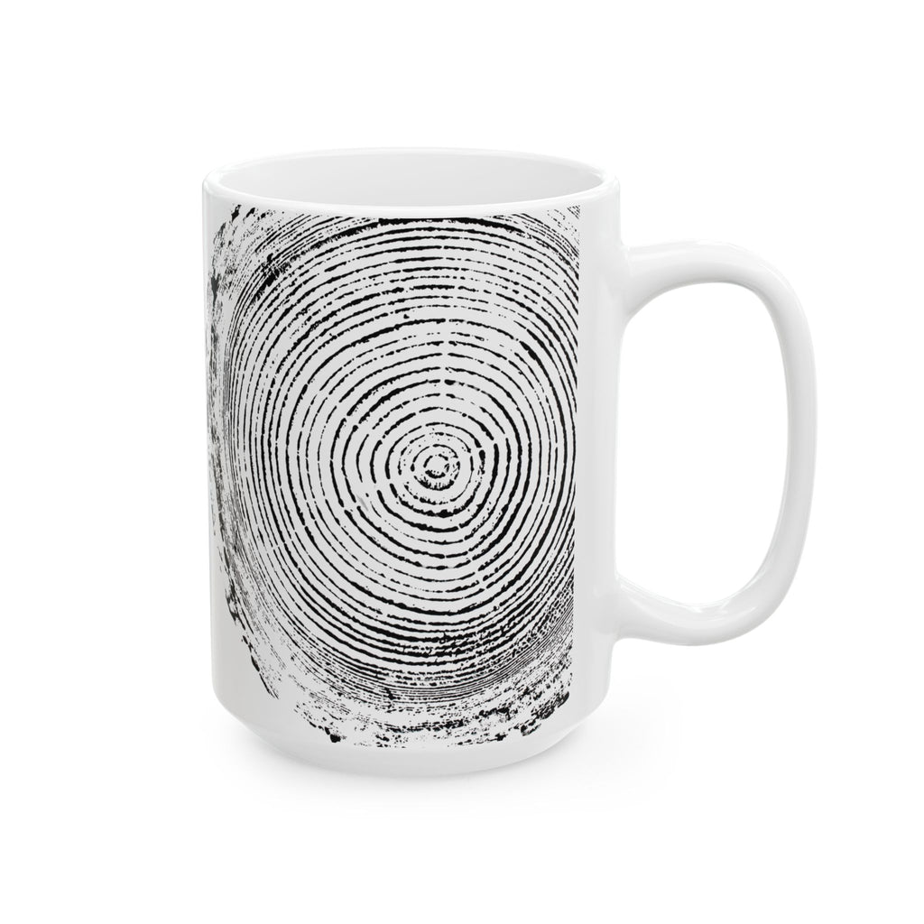 Woodcut Print Ceramic Mug #0397 (11oz | 15oz)