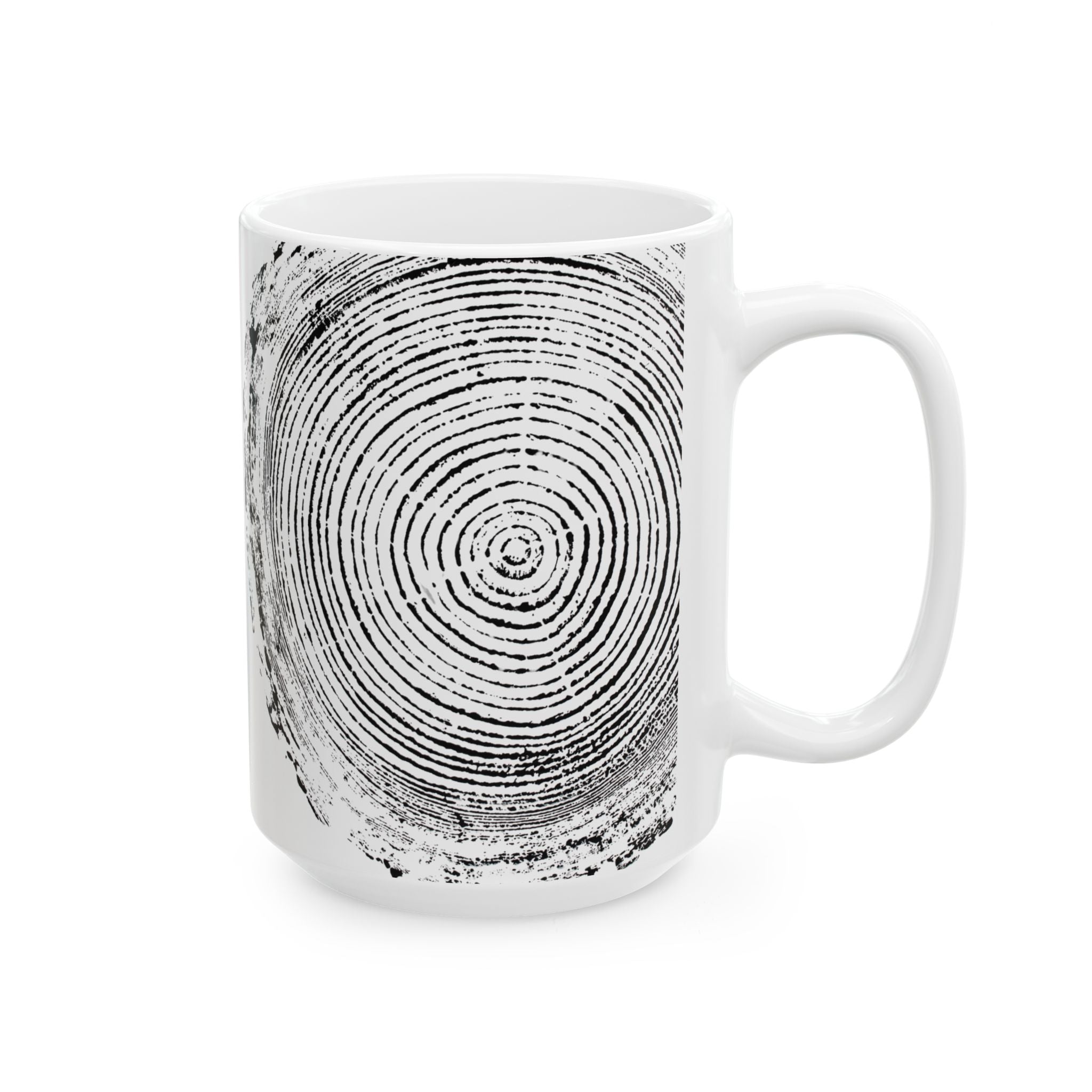 Woodcut Print Ceramic Mug #0397 (11oz | 15oz)