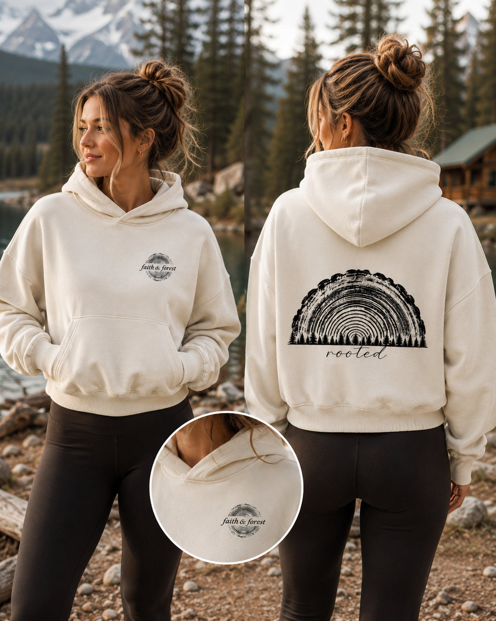 Rooted Premium Boxy  Hoodie
