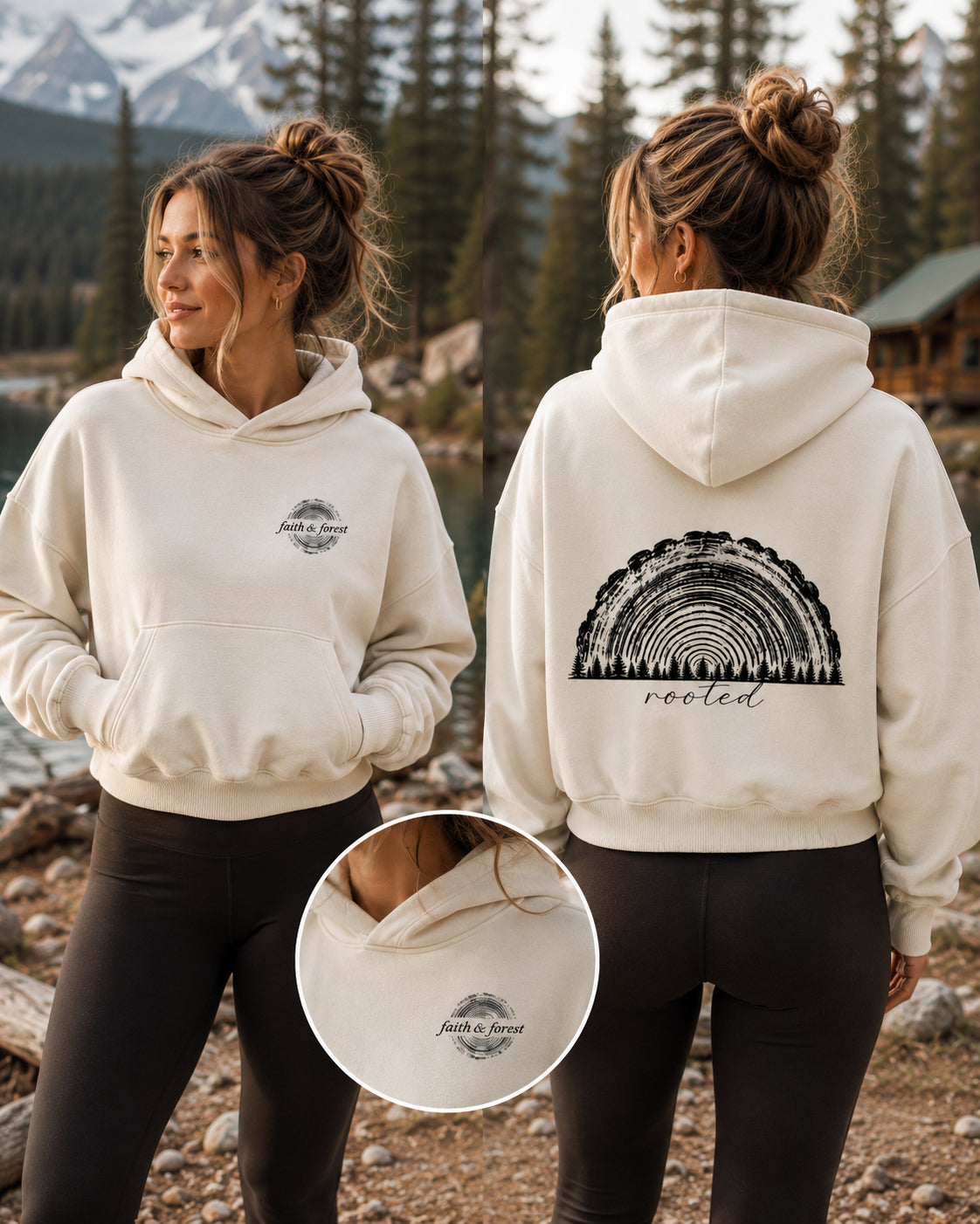 Rooted Premium Boxy  Hoodie