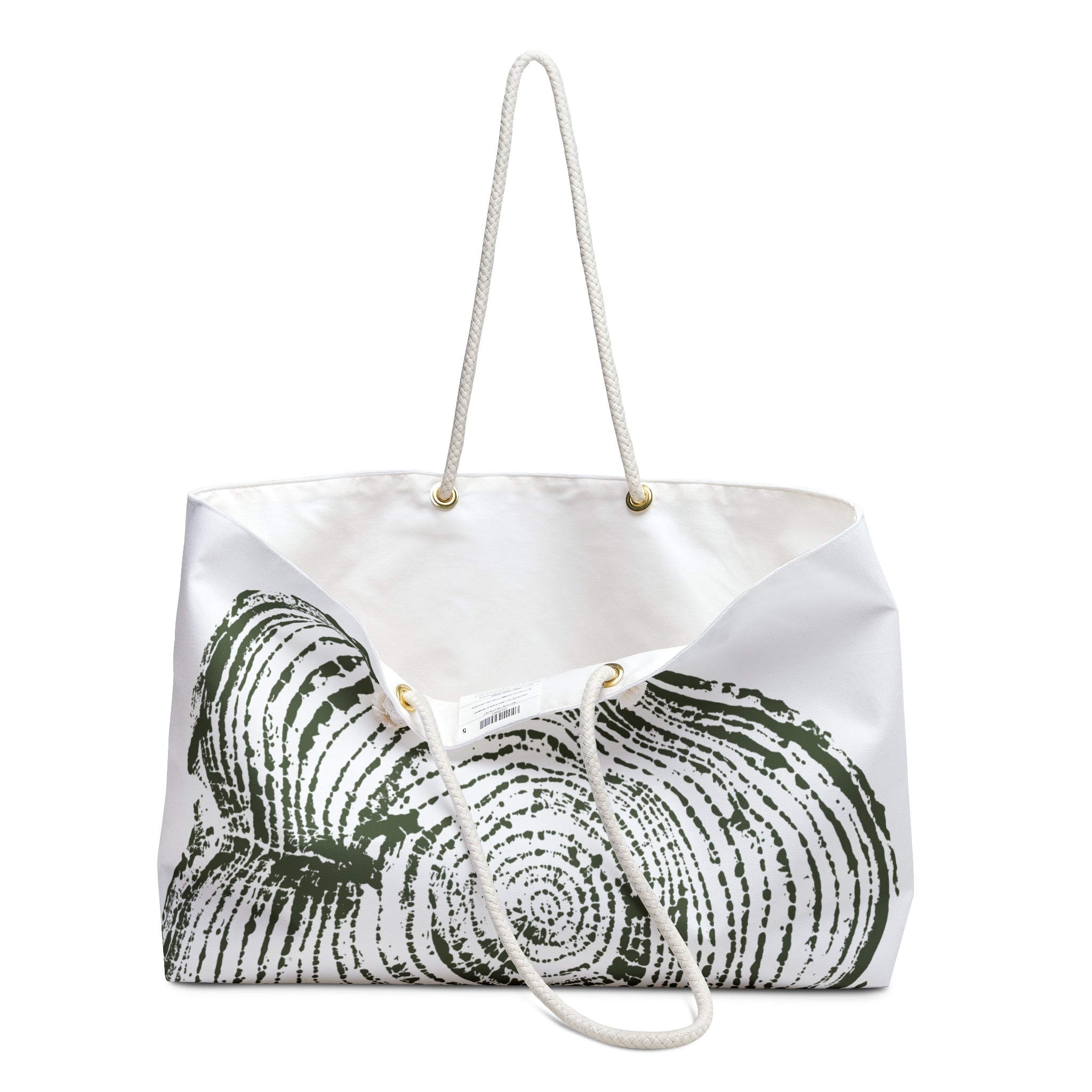 Cottonwood Tree Ring Weekender Bag Forest