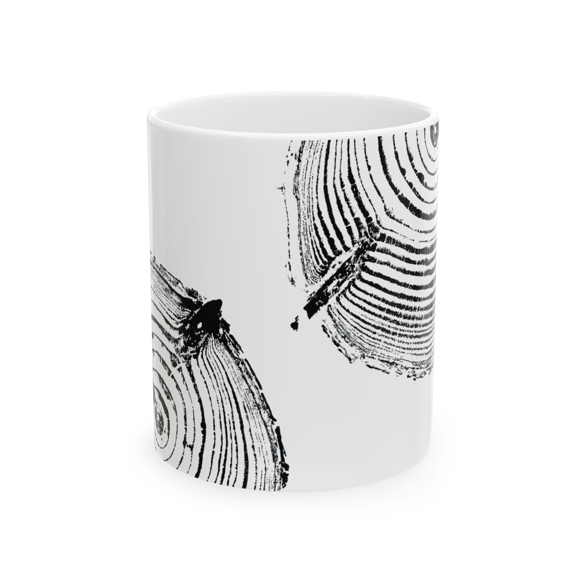 Woodcut Print Ceramic Mug #0528 (11oz | 15oz)