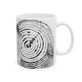Cottonwood Tree Ring Print Ceramic Mug #0529