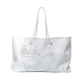 Hemlock Tree Ring Weekender Bag Grey Mist