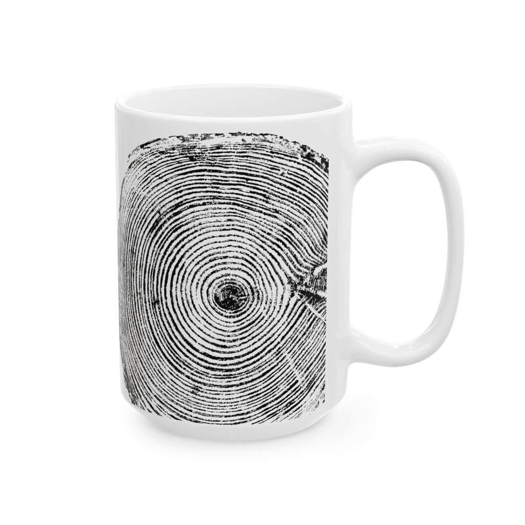 Woodcut Print Ceramic Mug #0409 (11oz | 15oz)