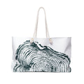 Cottonwood Tree Ring Weekender Bag Deep Waters