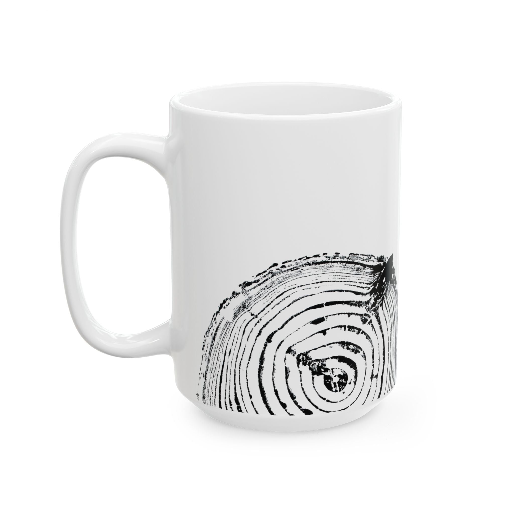 Woodcut Print Ceramic Mug #0528 (11oz | 15oz)