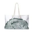 Fir Tree Ring Weekender Bag Earthy Pine
