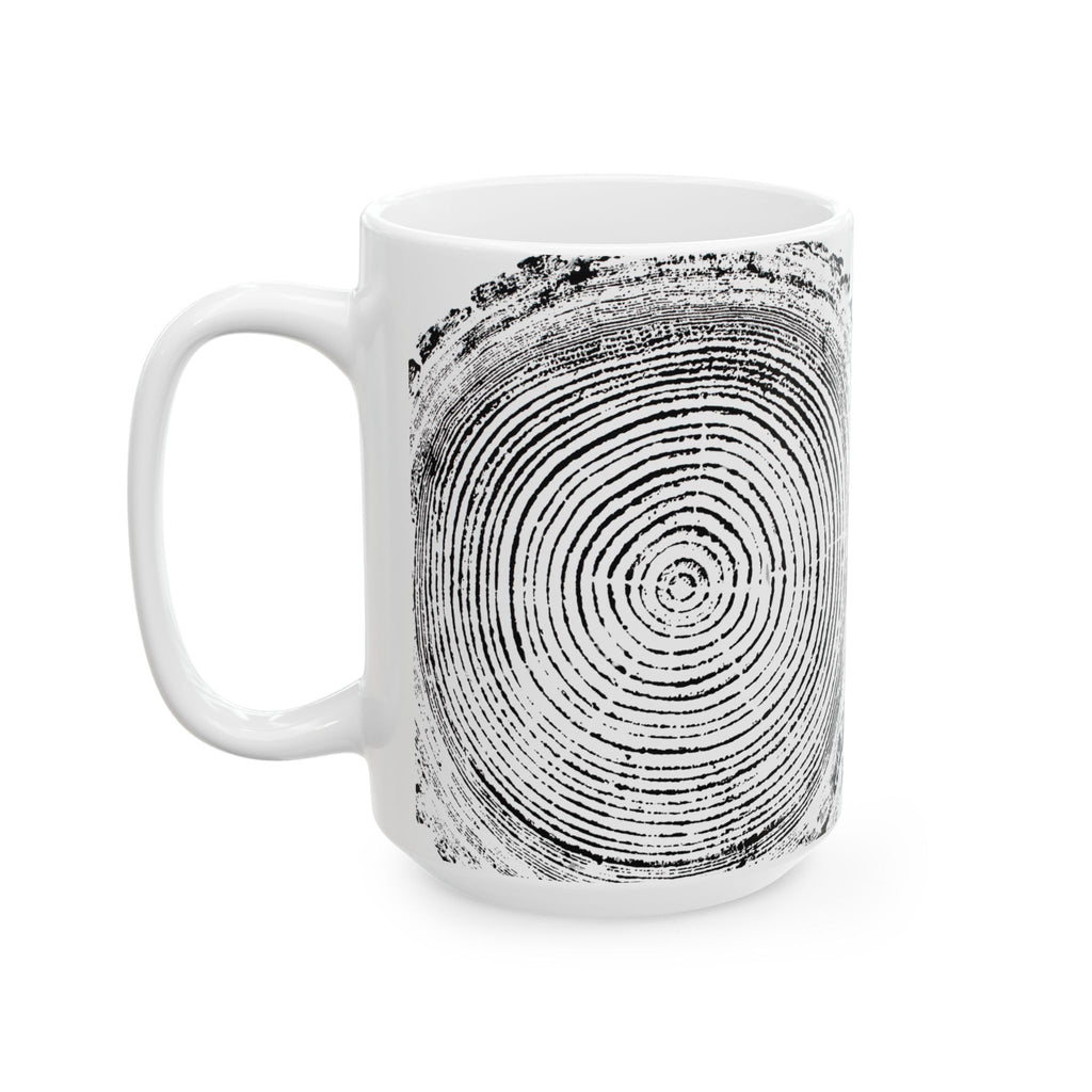 Woodcut Print Ceramic Mug #0397 (11oz | 15oz)