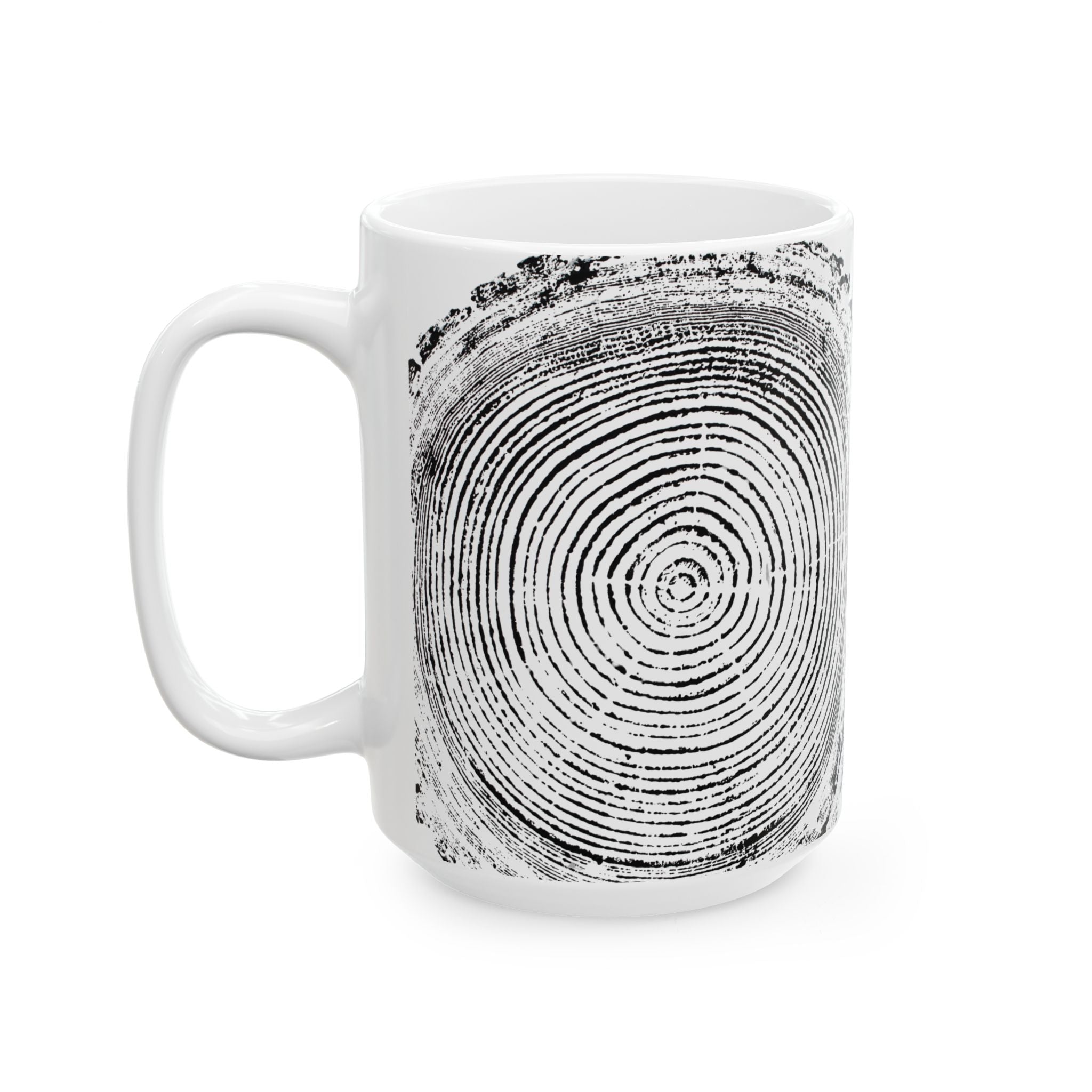 Woodcut Print Ceramic Mug #0397 (11oz | 15oz)