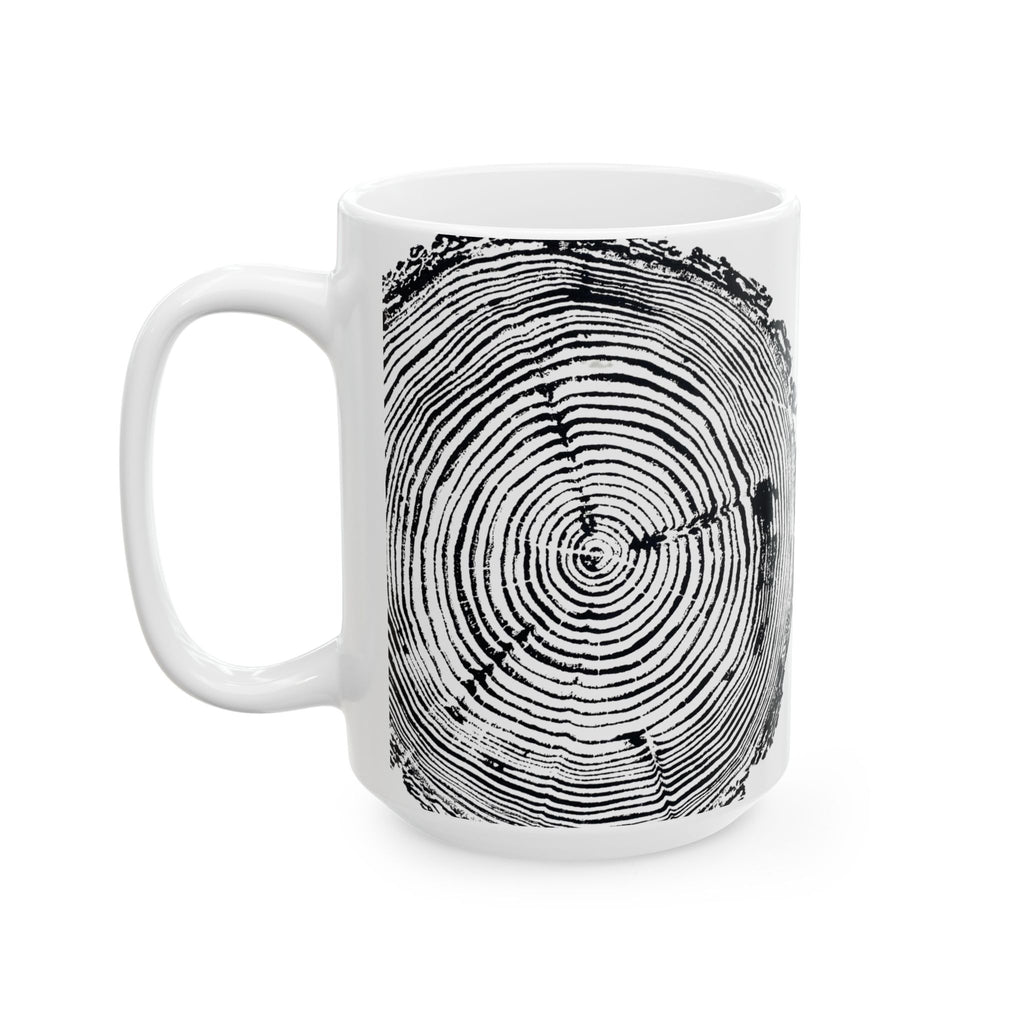 Woodcut Print Ceramic Mug #6772 (11oz | 15oz)