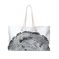 Fir Tree Ring Weekender Bag Charcoal