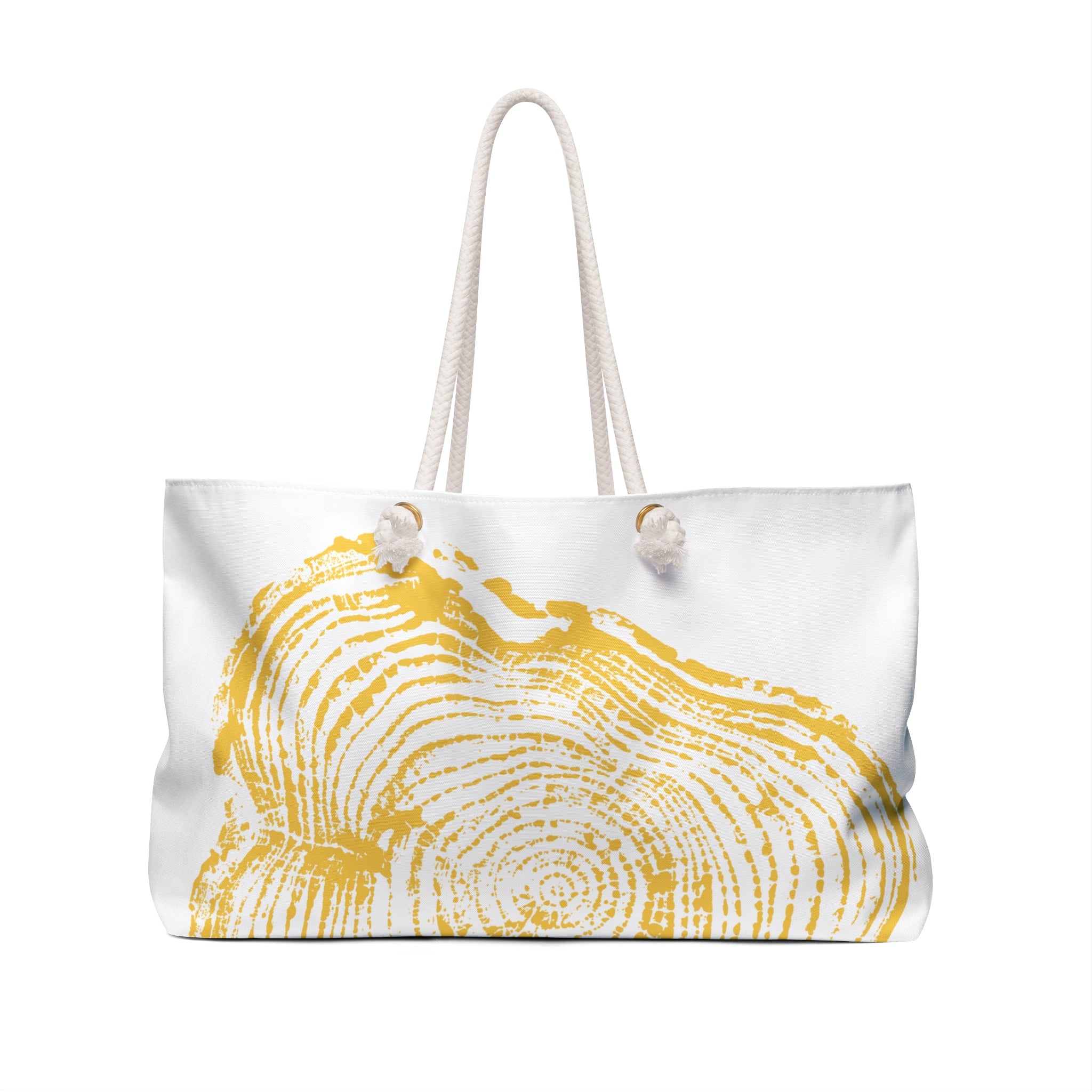 Cottonwood Tree Ring Weekender Bag Marigold