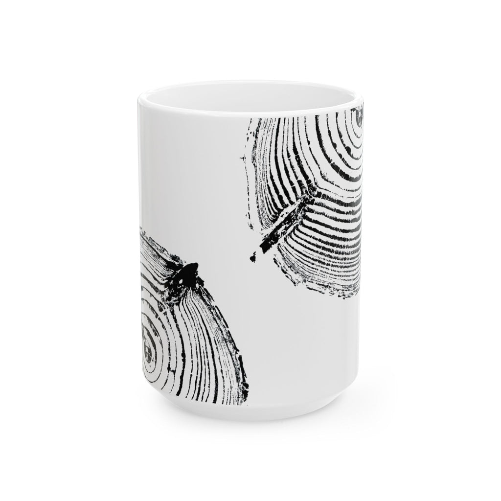 Woodcut Print Ceramic Mug #0528 (11oz | 15oz)