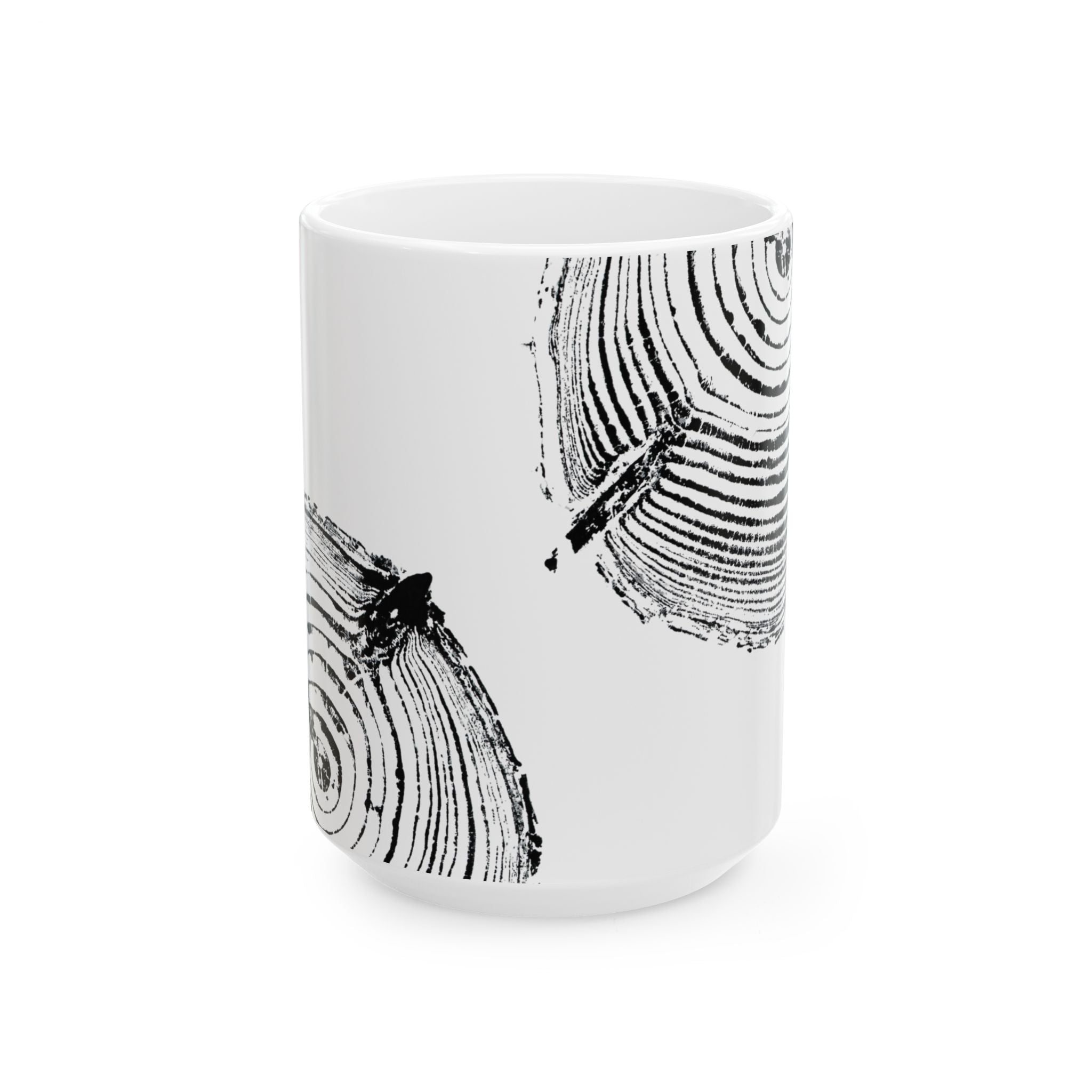Woodcut Print Ceramic Mug #0528 (11oz | 15oz)