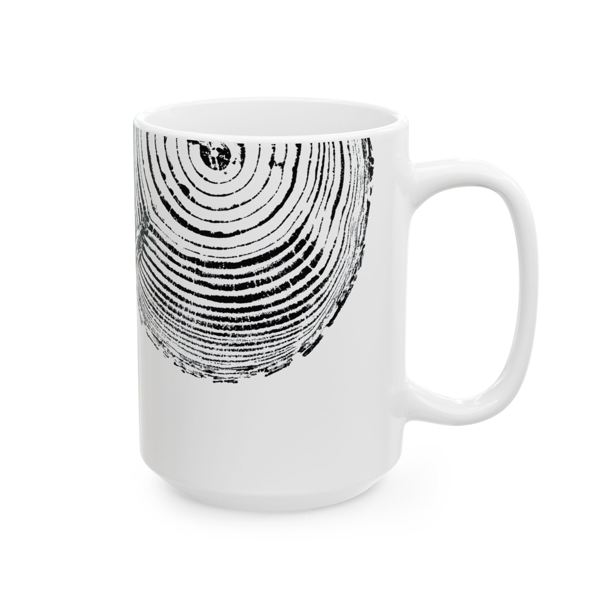 Woodcut Print Ceramic Mug #0528 (11oz | 15oz)