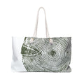 Hemlock Tree Ring Weekender Bag Forest