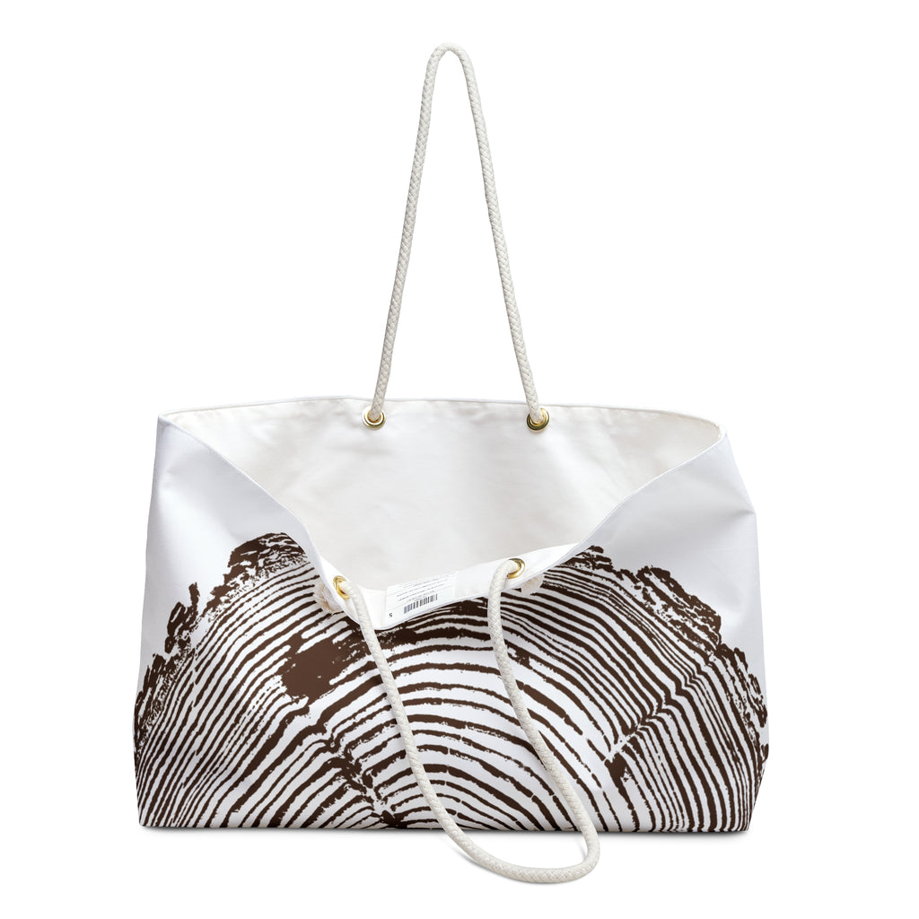Fir Tree Ring Weekender Bag Redwood