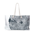 Hemlock Tree Ring Weekender Bag Midnight Blue