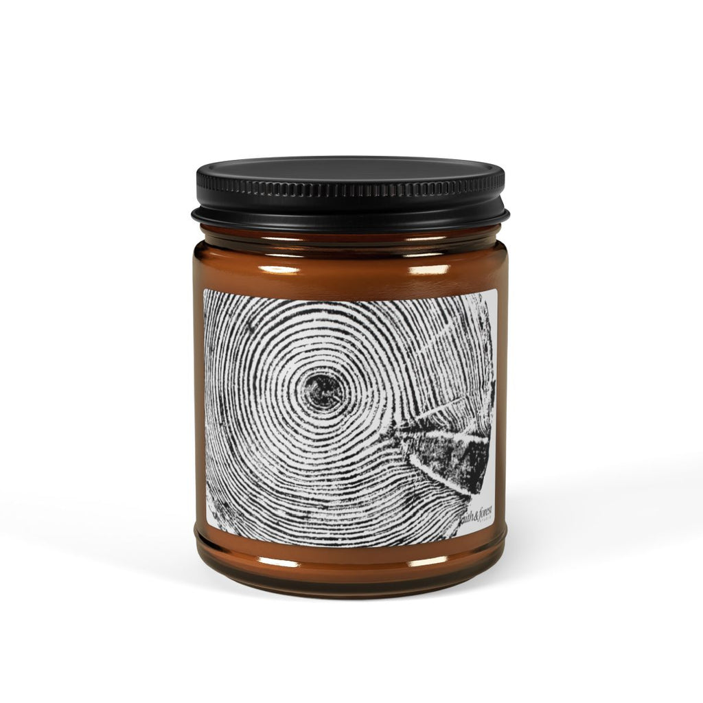 Hemlock Relief Print 9oz Soy Candle